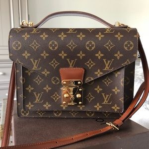 Louis Vuitton Handbag Vintage Monceau